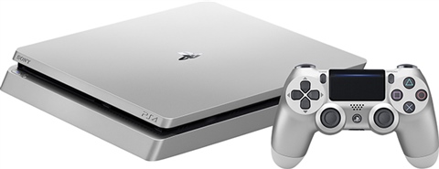 Playstation 4 Slim Console 500GB Silver With 1 Silver Pad